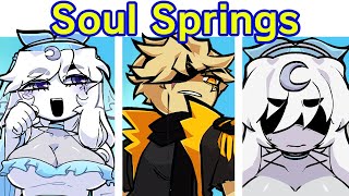 Friday Night Funkin' Vs Lune & Ivory | Soul Springs Demo + Cutscenes (Cute Fnf Mod) (Bf/Boyfriend)