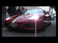 Monza Speed day 23.01.2011 -- Tunnel sounds, accelerations, revs, burnouts