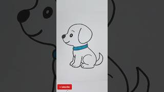 How To Draw A Cute Puppy Easy Drawing Tutorial