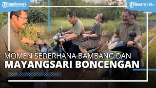 Momen Sederhana & Romantis Mayangsari Dan Bambang Trihatmodjo Naik Motor Berdua