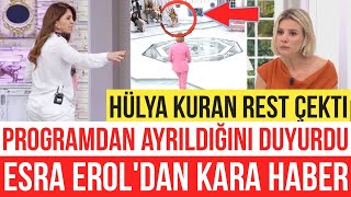 ESRA EROLDA AVUKAT HÜLYA AYRILIYOR • CANLI YAYINDA REST ÇEKTİ • ESRA EROLLA KAVG