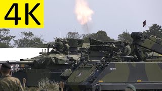 Live Firing DK CARDOM 10 120mm mortar system PIRANHA 5 General Dynamics European
