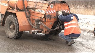 Видео В Старом Осколе начали ремонтировать дороги от Мир Белогорья, Мирная улица, Старый Оскол, Россия