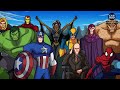 DragonBall Z VS Marvel Superheroes - What If Battle [ Parody ]