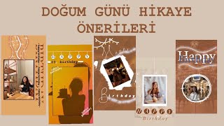 Doğum günü instagram 5 hikaye alternatifleri | Birthday stories for ınstagram