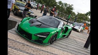 300+ Supercars Arriving to Exotic Car Toy Rally 2018 Pagani Huayra L'Ultimo McLaren Senna & More
