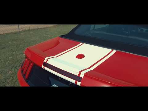 2018 2019 Mustang Convertible Decals Euro and Hyper Rally Stripes