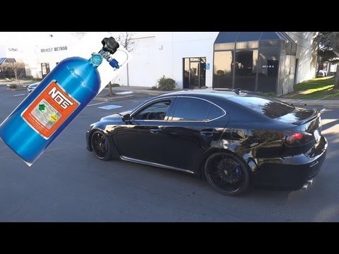 2011 Lexus ISF Nitrous Oxide System Install Gearhead Garage