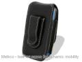 Foto pequena Melkco Tasche Leder Etui cuir ~ Nokia 7100s/7100 Universal Vertical Pouch Type (Black) - Medium