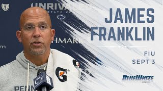 Penn State Head Coach James Franklin Updates Injury Status Of Veterans Ahead Of Fiu