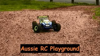 First Running video of Thunder Tiger ST4 G3 4WD Brushless Truggy