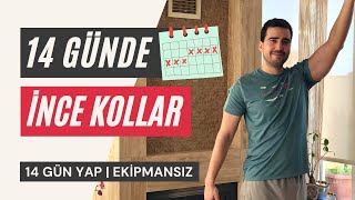 14 Günde Kollarinizi İncelti̇n Ekipmansız Kol İnceltme Hareketleri