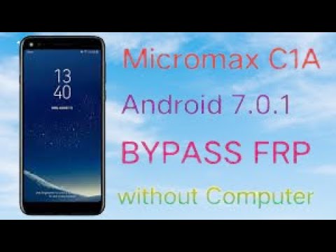 micromax c1a FRP Bypass unlock google account lock micromax c1a FRP Bypass unlock google account lock