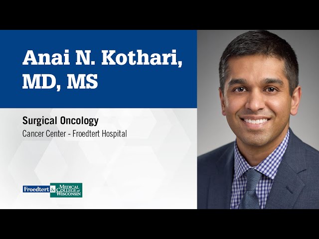Watch Dr. Anai N. Kothari, surgical oncologist on YouTube.