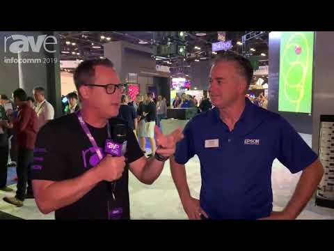 InfoComm 2019: Gavin Downey Leads Gary on Tour of the Epson Booth