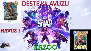 Marvel Snap yeni başlayanlar için deste kılavuzu (Kazoo - Havuz 1)