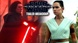 Star Wars The Rise Of Skywalker Trailer Breakdown! (Star Wars Episode 9 Teaser Trailer)