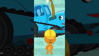 Бульдозер - Новая Песенка Синего Трактора Уже Скоро! #Animation #Kidssong #Forkids
