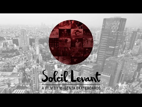 SOLEIL LEVANT - Magenta Skateboards