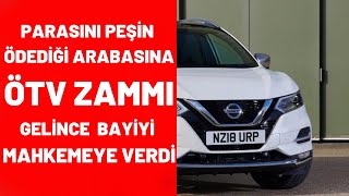 Nissan Qashqai Aldı Ama Ötv Zammı Gelince Bakın Neler Oldu