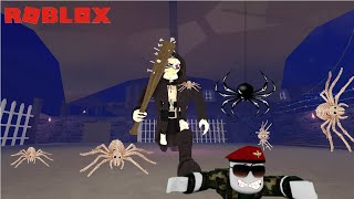 İskeletor Ve Örümcekleri̇nden Kaçtim Roblox Mr. Bonys Dark Prison Escape Obby