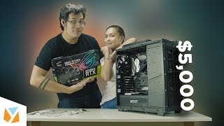 How to build a $5000 Workstation/Gaming PC - Episode 2 (PC Build Tutorial)