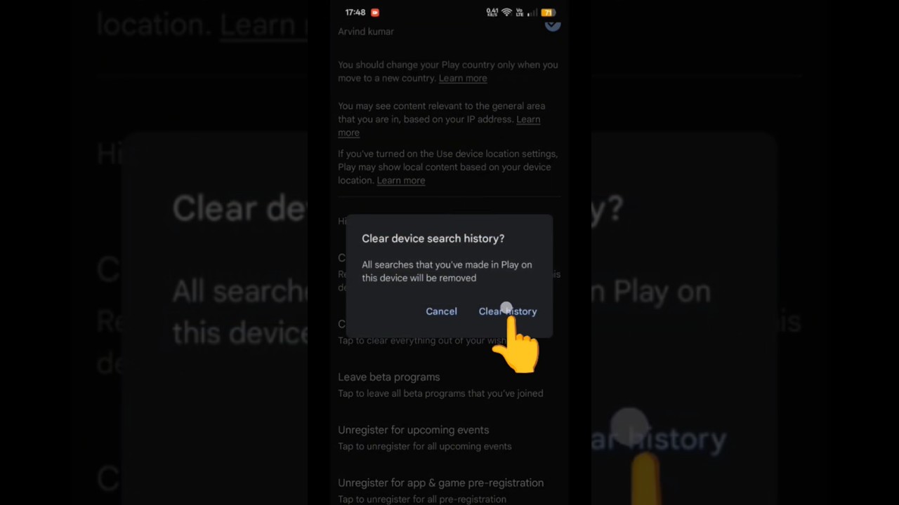 How to delete play store search history | Play Store How to delete play store search history | Play Store