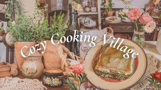Cozy Baking & Cooking Compilation Aesthetic Spring Recipes From A Fairy Tale Village Asmr