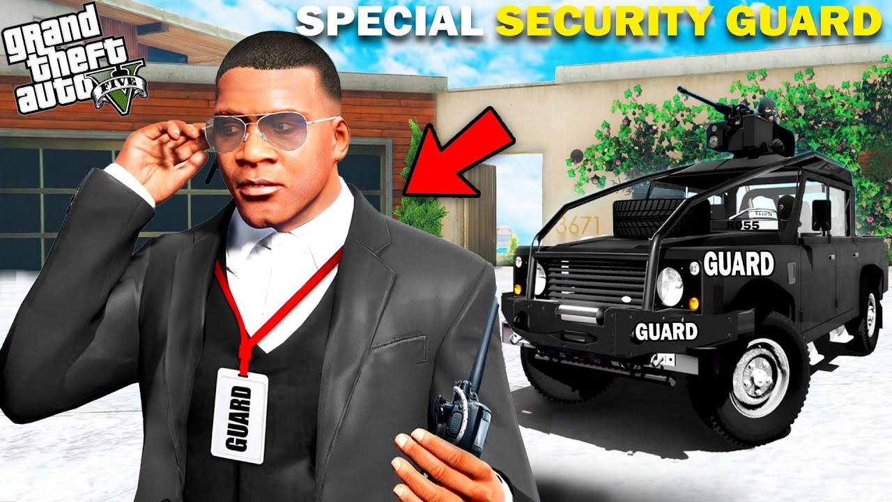 GTA 5 : I Made Franklin The Most Special Security GTA 5 : I Made Franklin The Most Special Security