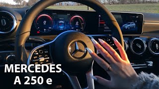Asmr Car Tapping Mercedes A250E Lens Tapping Fast Tapping & Scratching