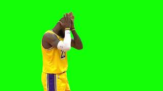 Lebron James Facepalming Meme - Nba - Green Screen