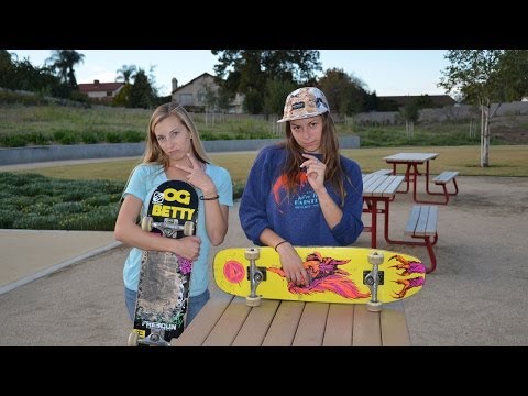 Blog Cam #71 - Skateboard Barbie & Teresa Part 2