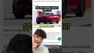 Sign Up, Win A Free Car