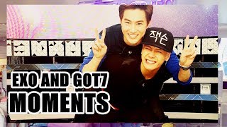 EXO AND GOT7 MOMENTS