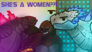Wait.... ?Shimu Is A Women? Godzilla X Kong The New Empire Funny Animation