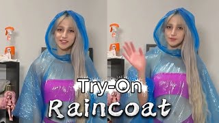 Transparent Raincoat Try-On My Take On The Transparent Raincoat Trend 2025