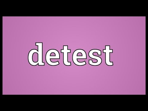 Header of detest