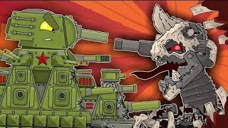 Kv 44 Vs Kv 6 Parasite. Elimination Of Parasite Phase 1. Cartoons About Tanks.