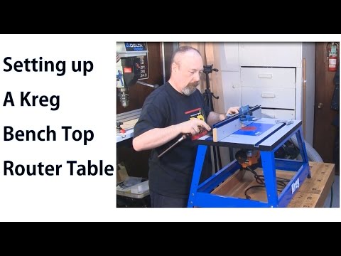 Kreg Bench Top Router Table Assembly - A Woodworkweb woodworking video