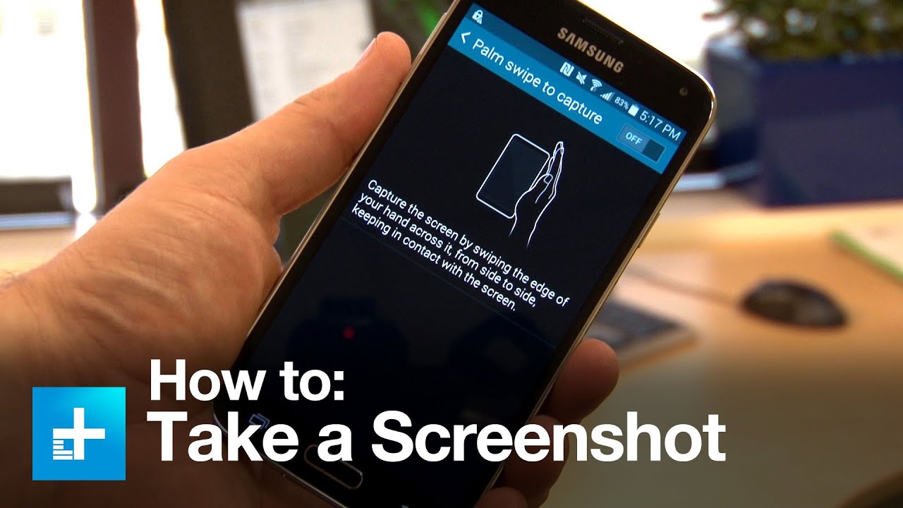 How to take a screenshot with Samsung Galaxy Android smartphones - YouTube
