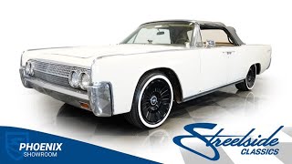 1962 Lincoln Continental Convertible 4452-Phx For Sale Charlotte, Atlanta, Dallas, Tampa, Pho...