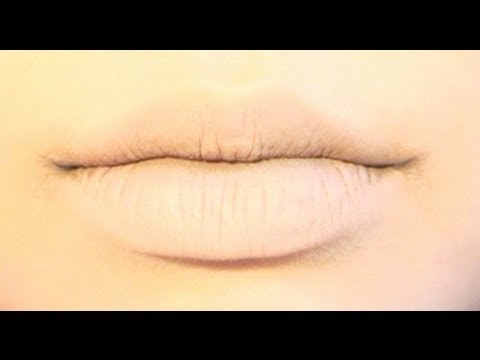 Tutorial : Anime Lips Makeup 1 - YouTube