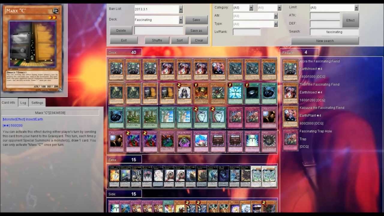 Traptrix Deck Profile/March 2013 Format YouTube