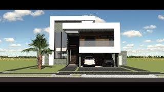 SOBRADO MODERNO - Passeio Virtual em Residencia Alto Padrão