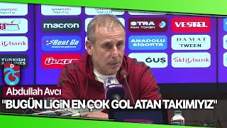 Trabzonspor - Kasımpaşa Maçı Sonrası Abdullah Avcı'dan Basın Açıklaması