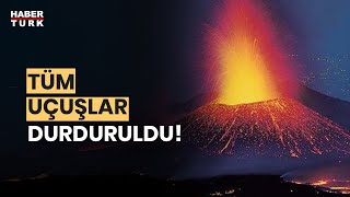 İtalya'da Etna Yanardağı patladı