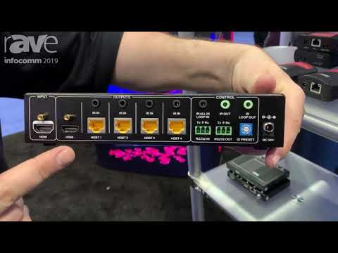 InfoComm 2019: Rose Electronics Shows 1 x 4 VideoSplitter HDMI HDBaseT