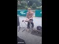 Bradford Cox Playing Music At Union Square, Manhattan Bradford Cox Playing Music At Union Square, Manhattan