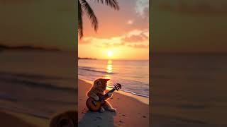 Cute Cat Sing A Song Screen