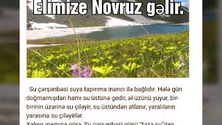 Novruzun Ilk Çərşənbəsi